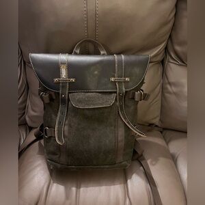 National Geographic Africa, probably, camera & laptop backpack. DSLR mirrorless